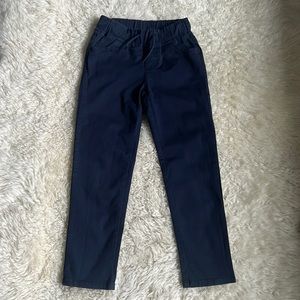 NWOT - Boys Elastic Waist Navy Blue Pants